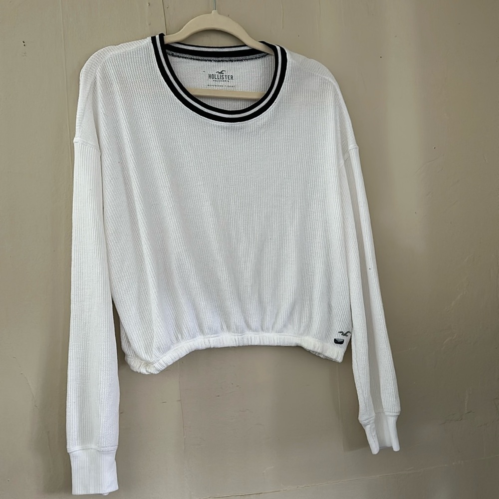 Hollister boyfriend long sleeve top